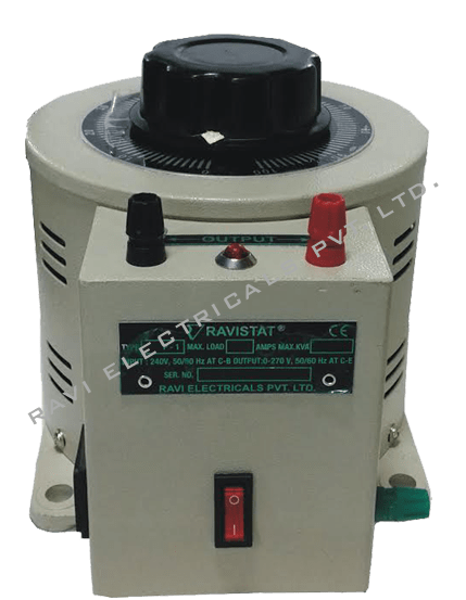4Amps Single Phase Closed Type Variable Auto Transformer