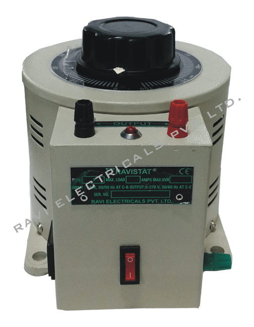 Single Phase Closed Type Variable Auto Transformer